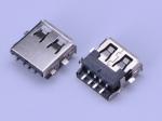 MID MOUNT 3.4mm A Female SMD USB Connector